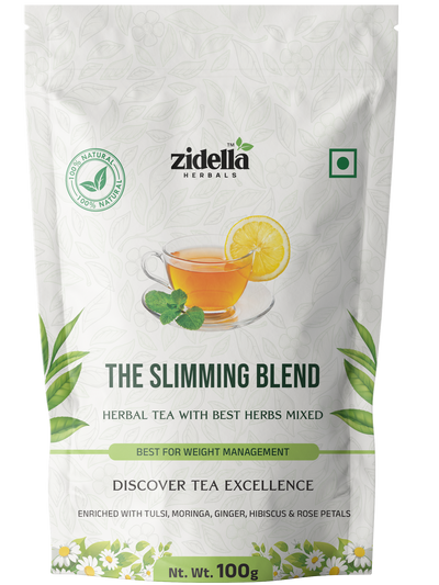 Zidella Herbals Slimming Blend Herbal Tea For Weight Loss - 100gm
